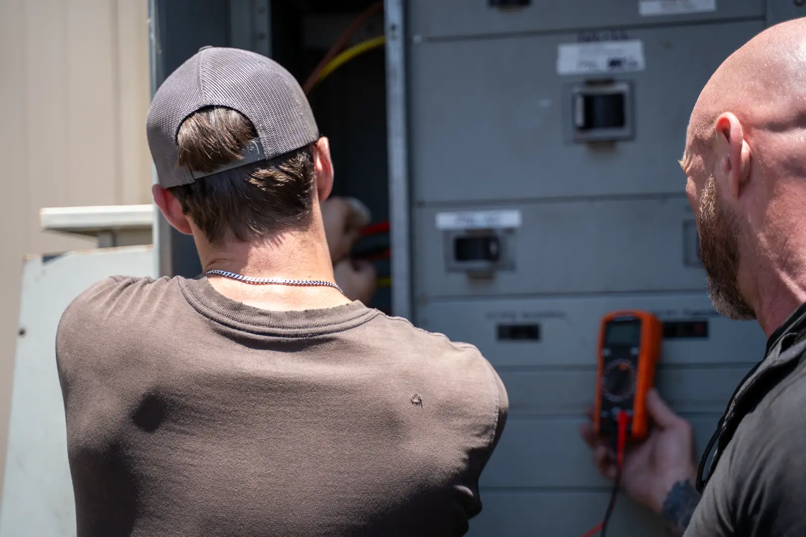 Facility electrical support work